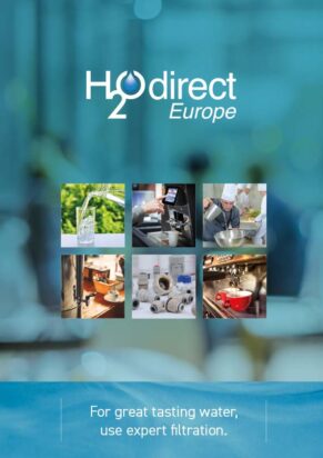 H2O Direct Europe company brochure cover